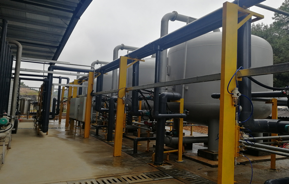 某稀土矿区流域尾水网络处置项目